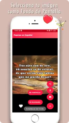 poems in Spanish android App screenshot 0