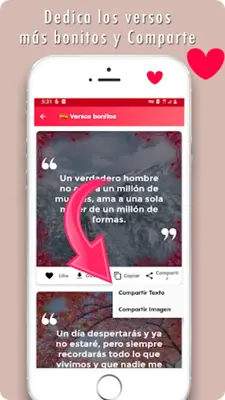 poems in Spanish android App screenshot 3